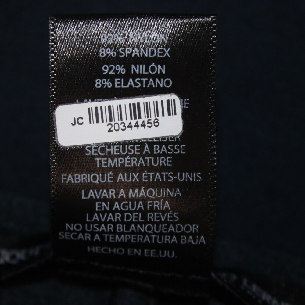 David Lerner AW Pant Chiquedelgado Sz S x 25 Navy Blue Pull On Nylon Spandex - Picture 7 of 11